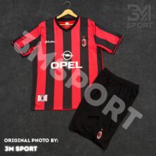 تیشرت شورت میلان ( کلاسیک1997/98) کد 010339