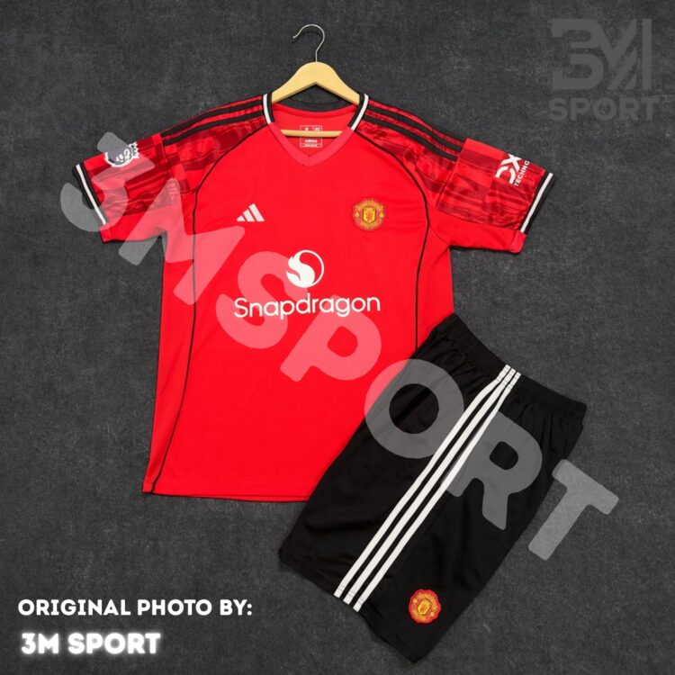 تیشرت شورت منچستر یونایتد(2025/26) کد 010339